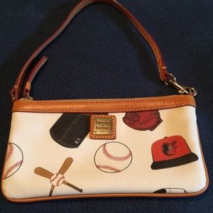 Dooney & Bourke Baltimore Oriole wristlet